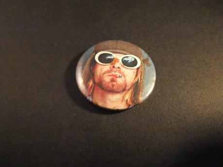 Kurt Cobain leadzanger en gitarist van Nirvana